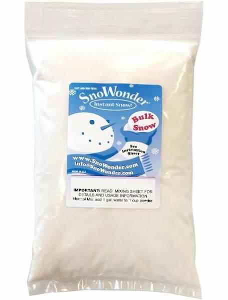 SnoWonder Instant Snow Mix Makes 60 Gallons of Snow