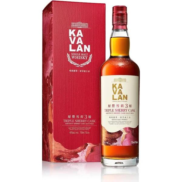 Kavalan Triple Sherry Cask Matured Single Malt Whisky