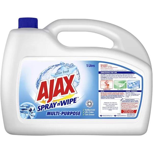 Ajax Spray N Wipe Multi Purpose Cleaner 5L