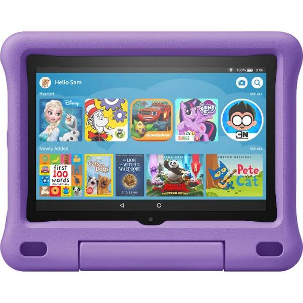 Amazon Fire HD 8 Kids Edition 32GB 8" Tablet (Ages 3-7) Purple