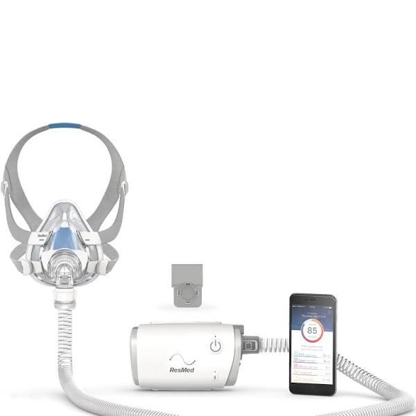 ResMed AirMini Cpap Machine With AirFit F20 Full Face Mask Medium