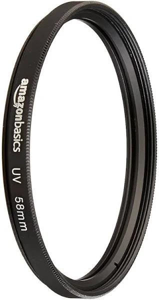 Amazon Basics UV Protection Camera Lens Filter - 58mm