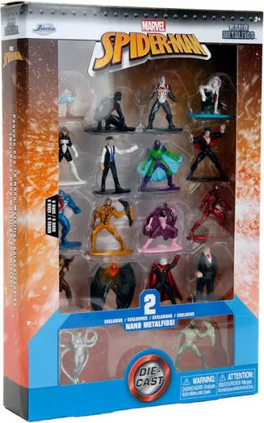 Marvel Comics - Spider-Man Nano Figures (18 Pack)