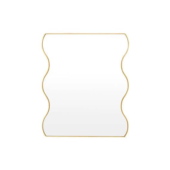 Artem Wall Mirror Brass by Freedom