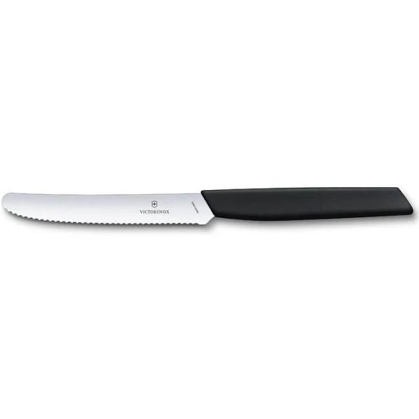 Victorinox Swiss Modern Tomato Knife Wavy | Black