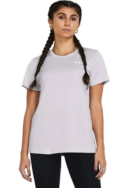 Under Armour Women's Tech Twist Short Sleeve Gray MD