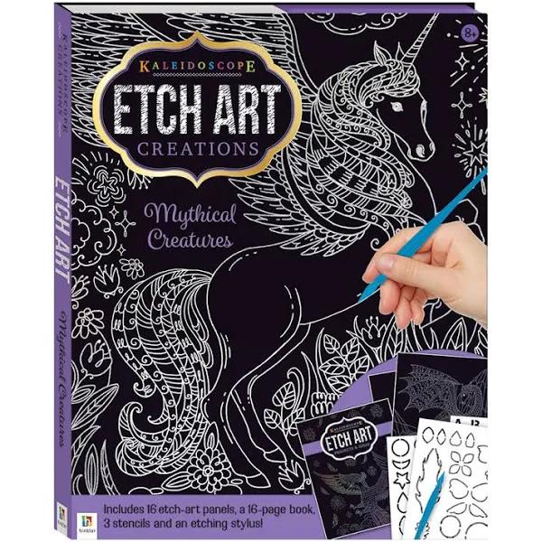 Kaleidoscope Etch Art Creations - Mythical Creatures