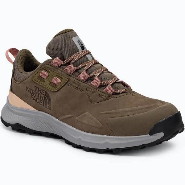 The North Face Cragstone Leather Waterproof Shoes Brown Women - 39