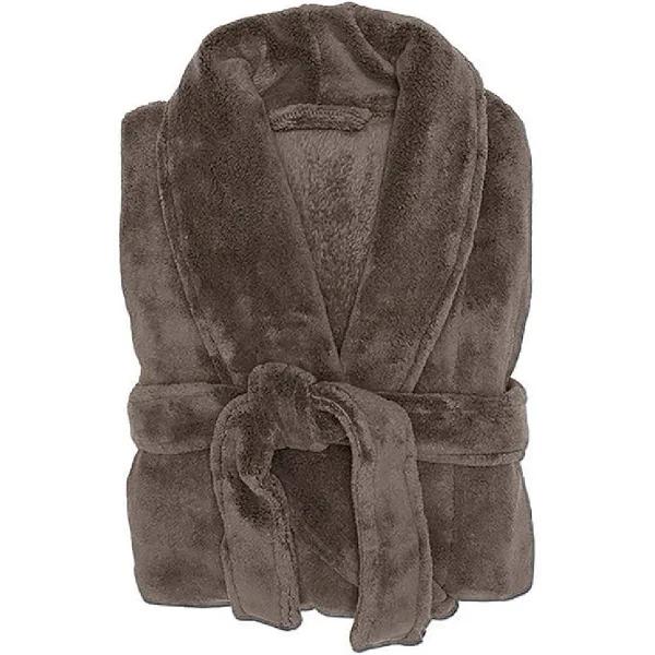 Bambury Microplush Robe (Bitter Chocolate) - Medium/Large