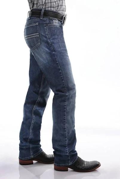 Cinch Slim Fit Silver Label Jean - Medium Stonewash Medium Stonewash / 30L / 38