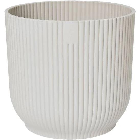 Elho 22cm White Vibes Indoor Plant Pot