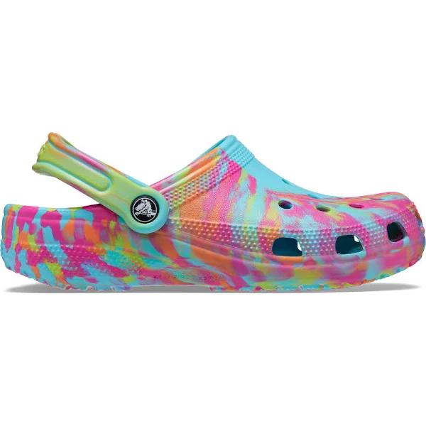 Crocs Classic Marbled Clog - Neptune / Multi - US 13 - Unisex