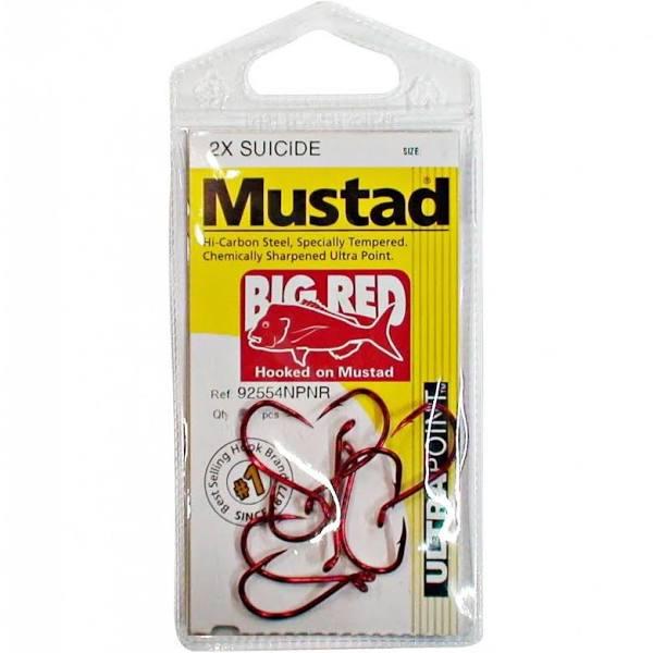 Mustad 92554npnr Big Red Hook