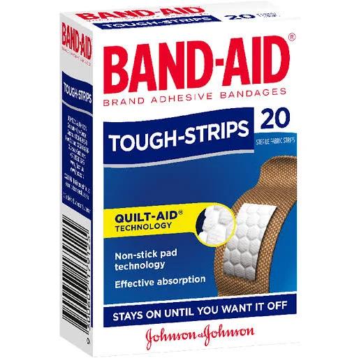 Band-Aid Tough Strips 20 Pack