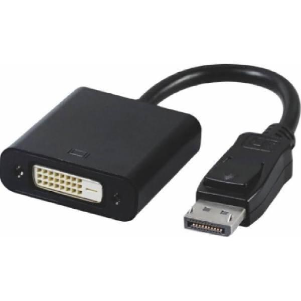 Astrotek DP DisplayPort to DVI Adapter Converter Male to Female Active