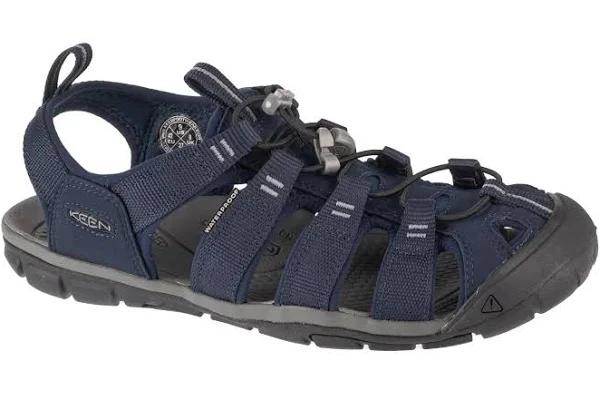 Keen Men's Clearwater CNX Sandals, 8 Sky Captain/Black