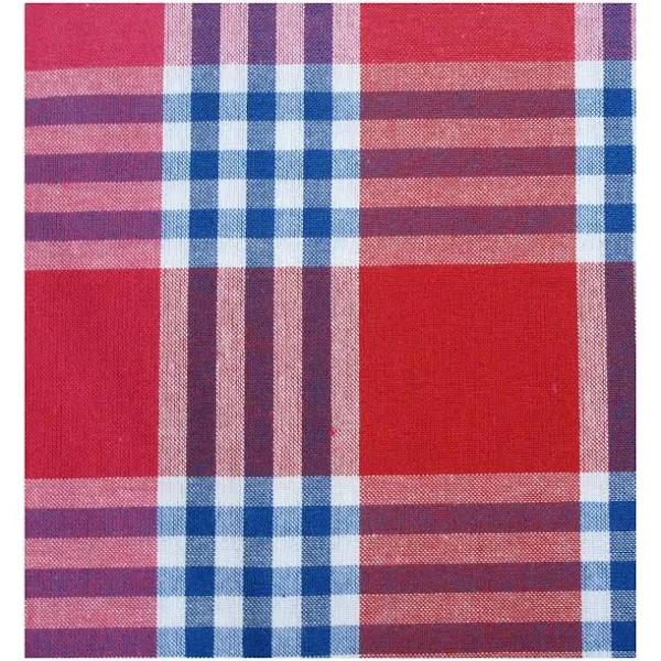 Check Table Cloth Tartan Red 180 x 180 cm