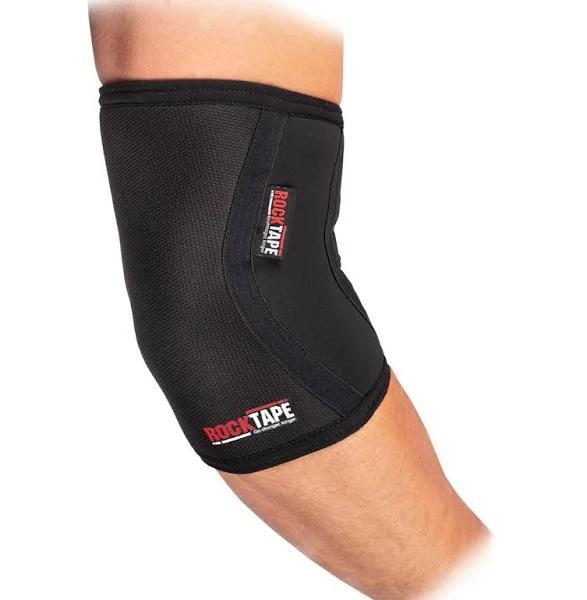 RockTape Medium Assassins Elbow Sleeves - Black