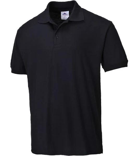 Portwest Naples Polo Shirt B210 Black S