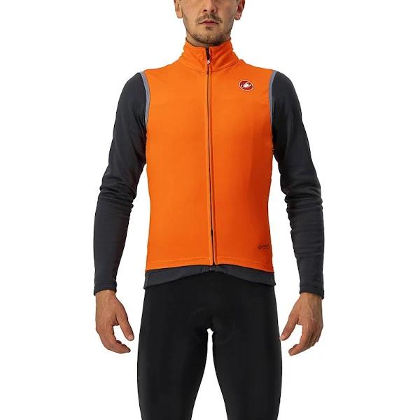 Castelli Perfetto Ros Vest - L - Orange