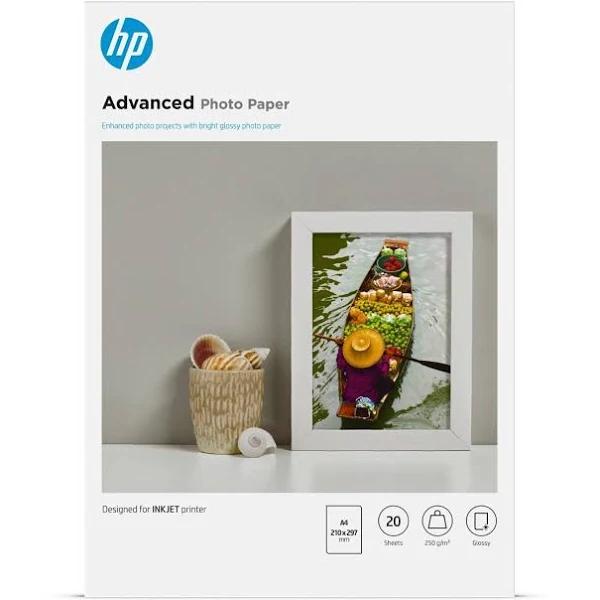 HP Advanced A4 20 Sheets FSC Photo Paper