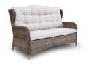 Rosebud Wicker Outdoor Lounge Sofa (3-seater) — Brown by FurnitureOkay