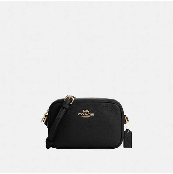 Coach Mini Jamie Camera Bag in Gold/Black - Stylish & Versatile