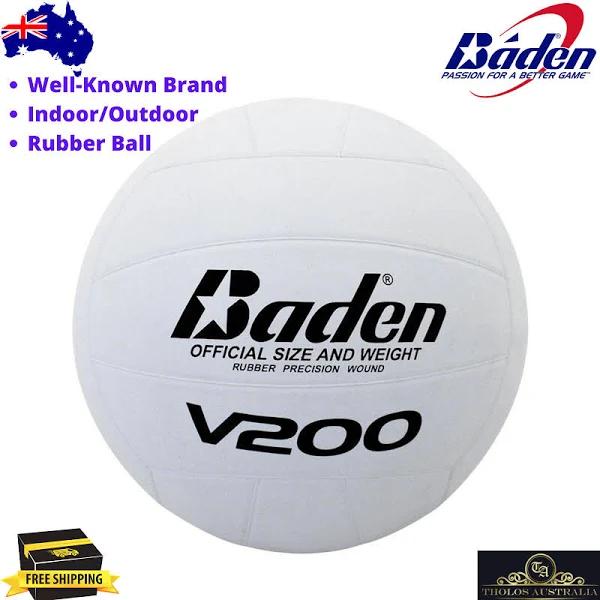 Baden Volleyball Rubber Ball Sport Indoor Outdoor Official Size