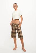 Lioness Kurt Culottes Chocolate Check, XS