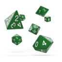 Oakie DOAKIE Dice RPG Set Solid - Green (7)