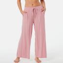 Kmart Wide Leg Comfort Pants-Ballet Pnk Size: 12