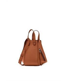 David Jones Loewe Hammock Small Bag in Classic Calf in Tan