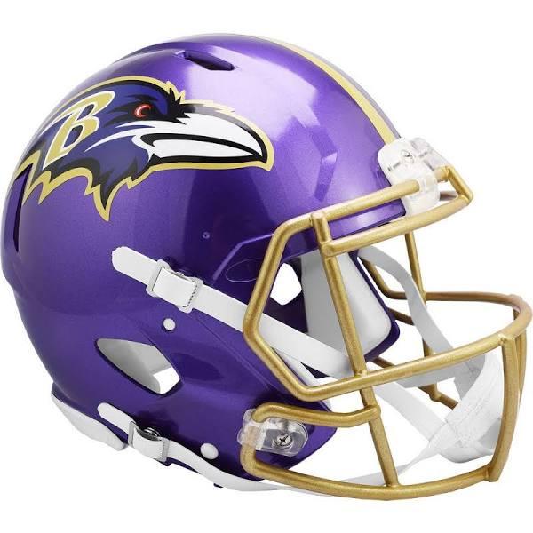 Riddell Speed Authentic Helmet - NFL Flash Baltimore Ravens Purple