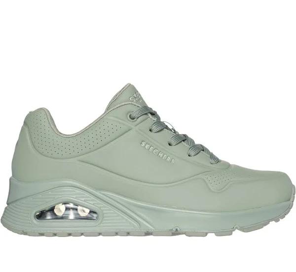 Skechers Womens Uno - Stand On Air Green Size 11 - Platypus | AfterPay Available