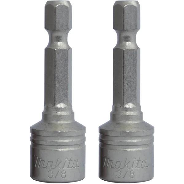 Makita Impact XPS 3/8" x 48mm Magnetic Nut Setters - 2 Pack - E-18845