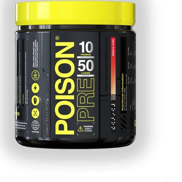 Poison Pre Workout Cherry Cola