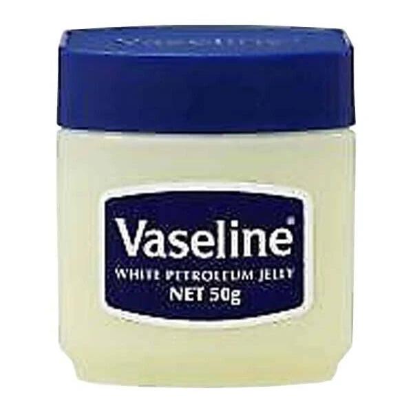 50g White Pure Petroleum Jelly Sensitive Care Facial Body