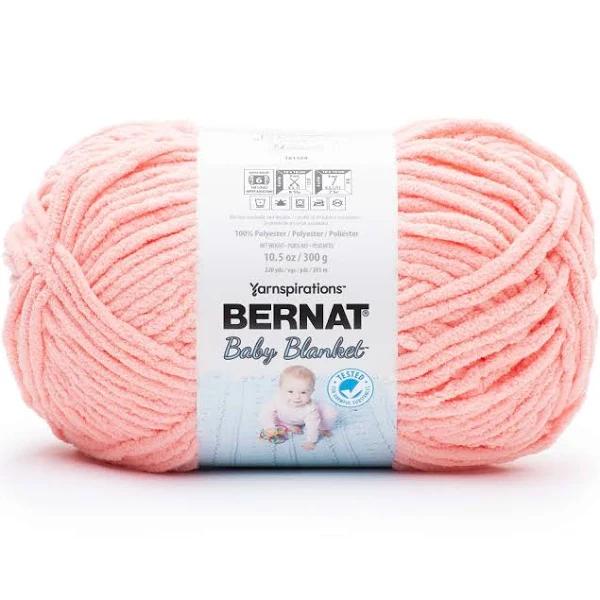 Bernat Baby Blanket Big Ball Yarn - Coral Blossom 300g