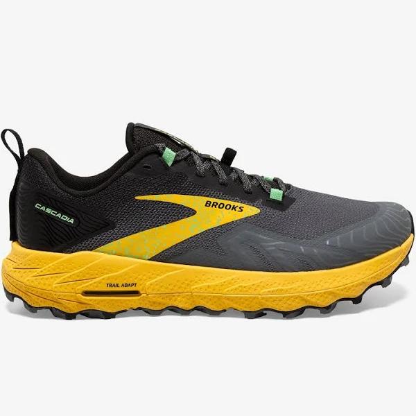 Brooks - Zapatilla Cascadia 17 - Lemon Chrome/sedona Sage - 43 - 9.5M