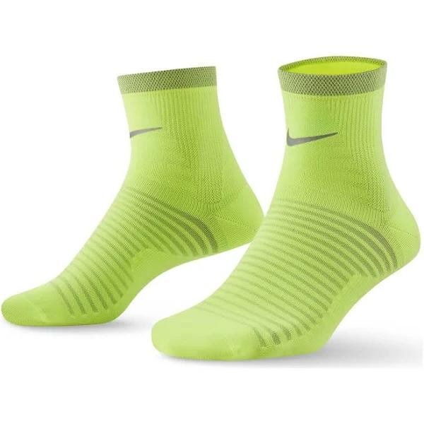 Nike Spark Lightweight Running Ankle Socks - Black