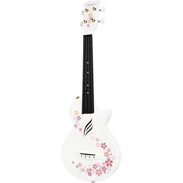 Enya Nova U Carbon Concert Ukulele - Flower