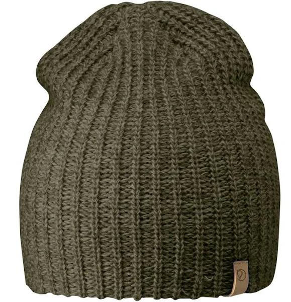 Fjallraven Ovik Melange Beanie - Laurel Green