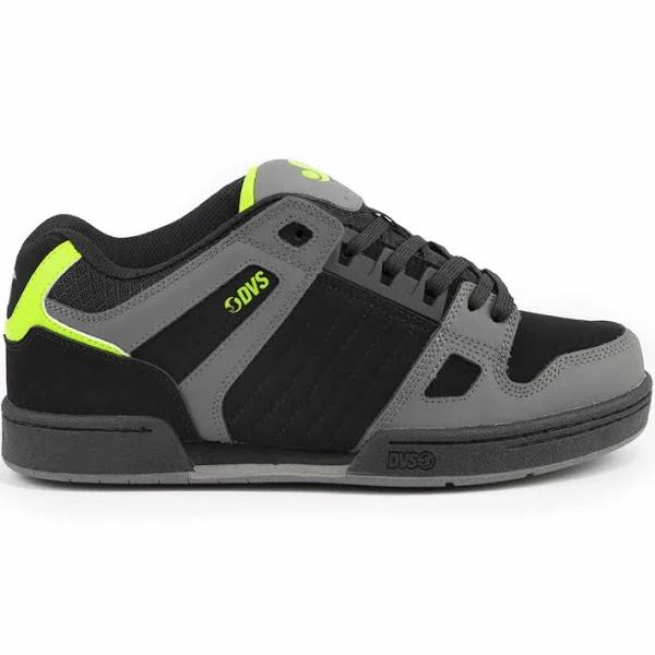 DVS Celsius Black Charcoal Lime Nubuck