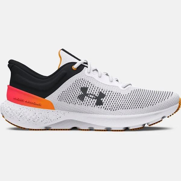 Under Armour Charged Escape 4 Knit Mens Running Shoes White/Black US 13