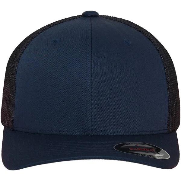 Flexfit Mesh Trucker Cap Dark Grey S-M