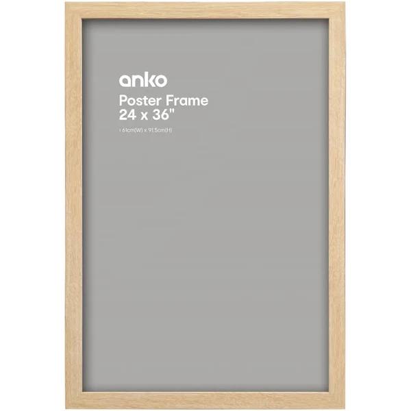 Anko Large Poster Frame - 61cm x 91.5cm, Wood