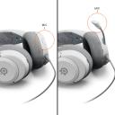 SteelSeries Arctis Nova 1 Gaming Headset - White, 61607