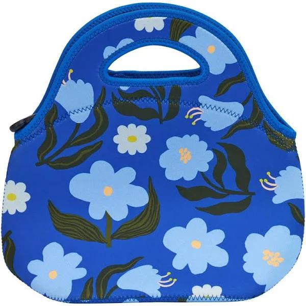 Lunch Bag - Neoprene - Nocturnal Blooms