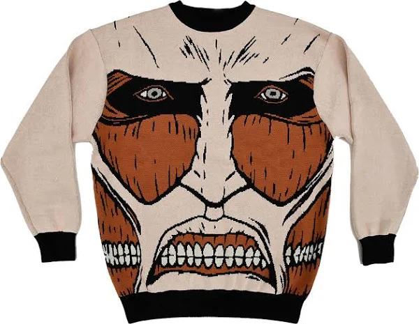 Attack On Titan Colossal Titan Knit Sweater