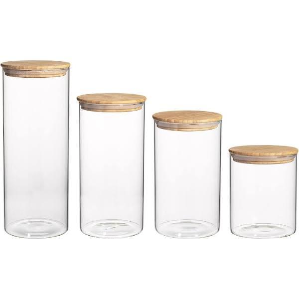 Ecology Pantry Round Canisters Set of 4